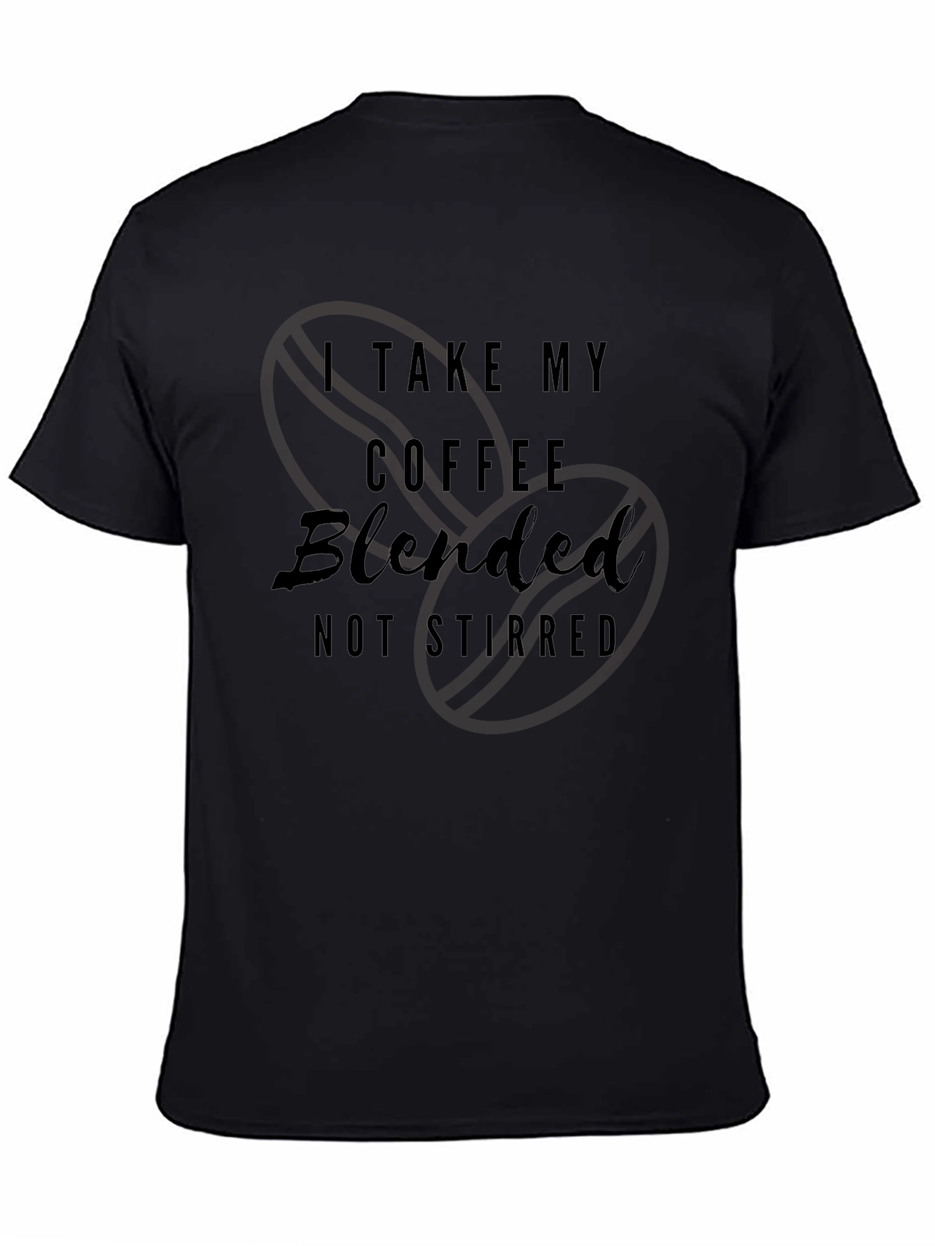 Blended Coffee Graphic Tee - Funny Coffee Lover Shirt