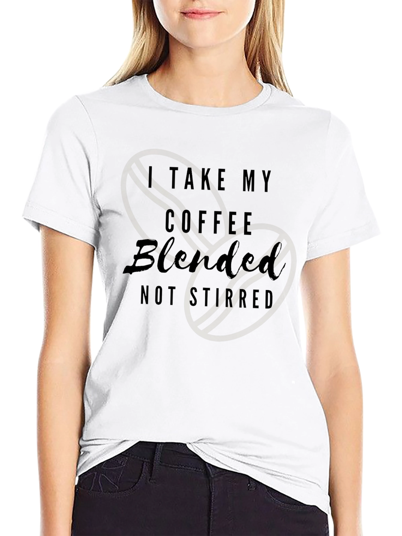 Blended Coffee Graphic Tee - Funny Coffee Lover Shirt
