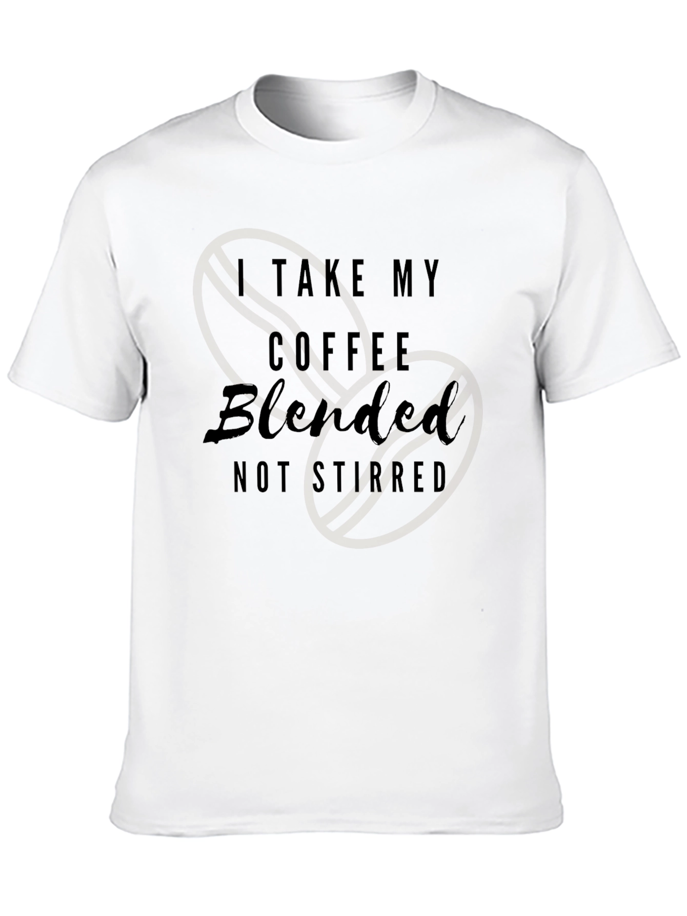 Blended Coffee Graphic Tee - Funny Coffee Lover Shirt