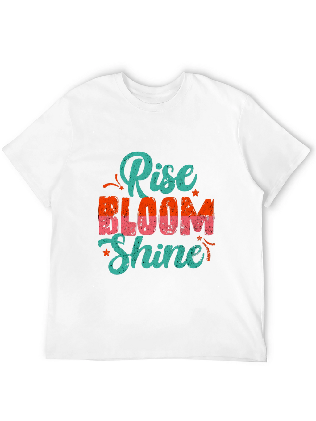 Rise Bloom Shine Graphic Tee - Black