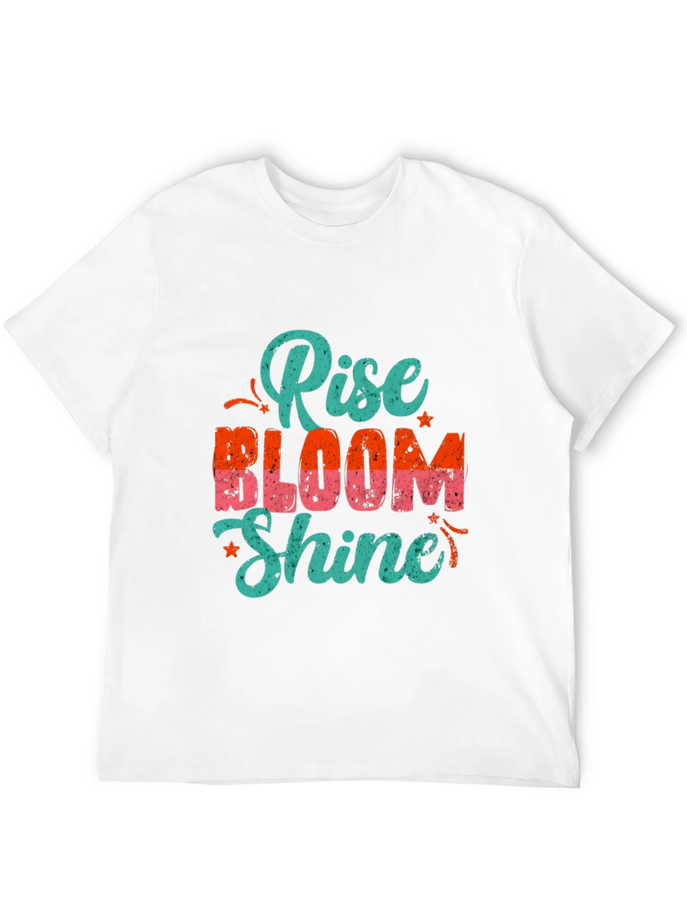 Rise Bloom Shine Graphic Tee - Black