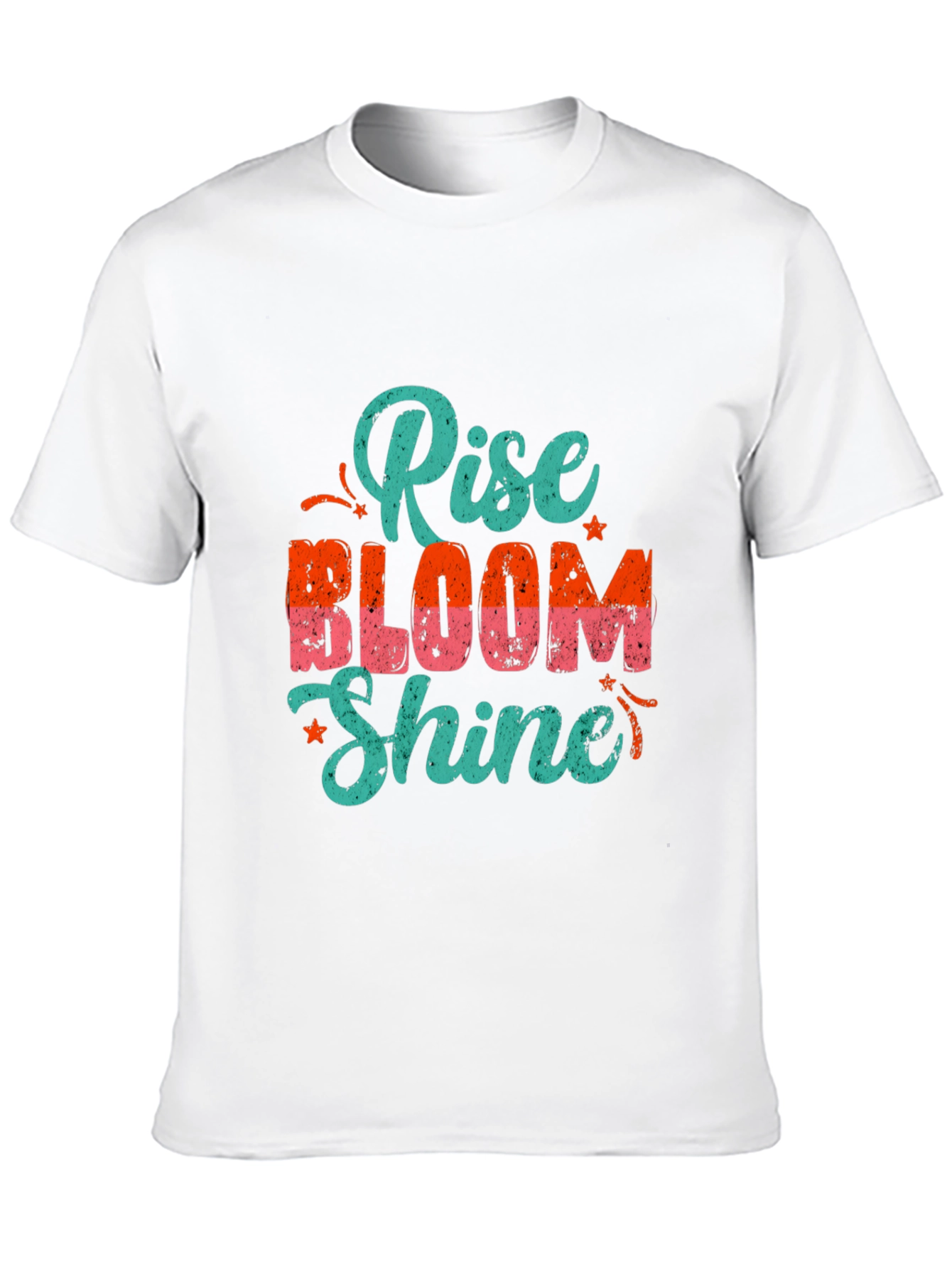 Rise Bloom Shine Graphic Tee - Black