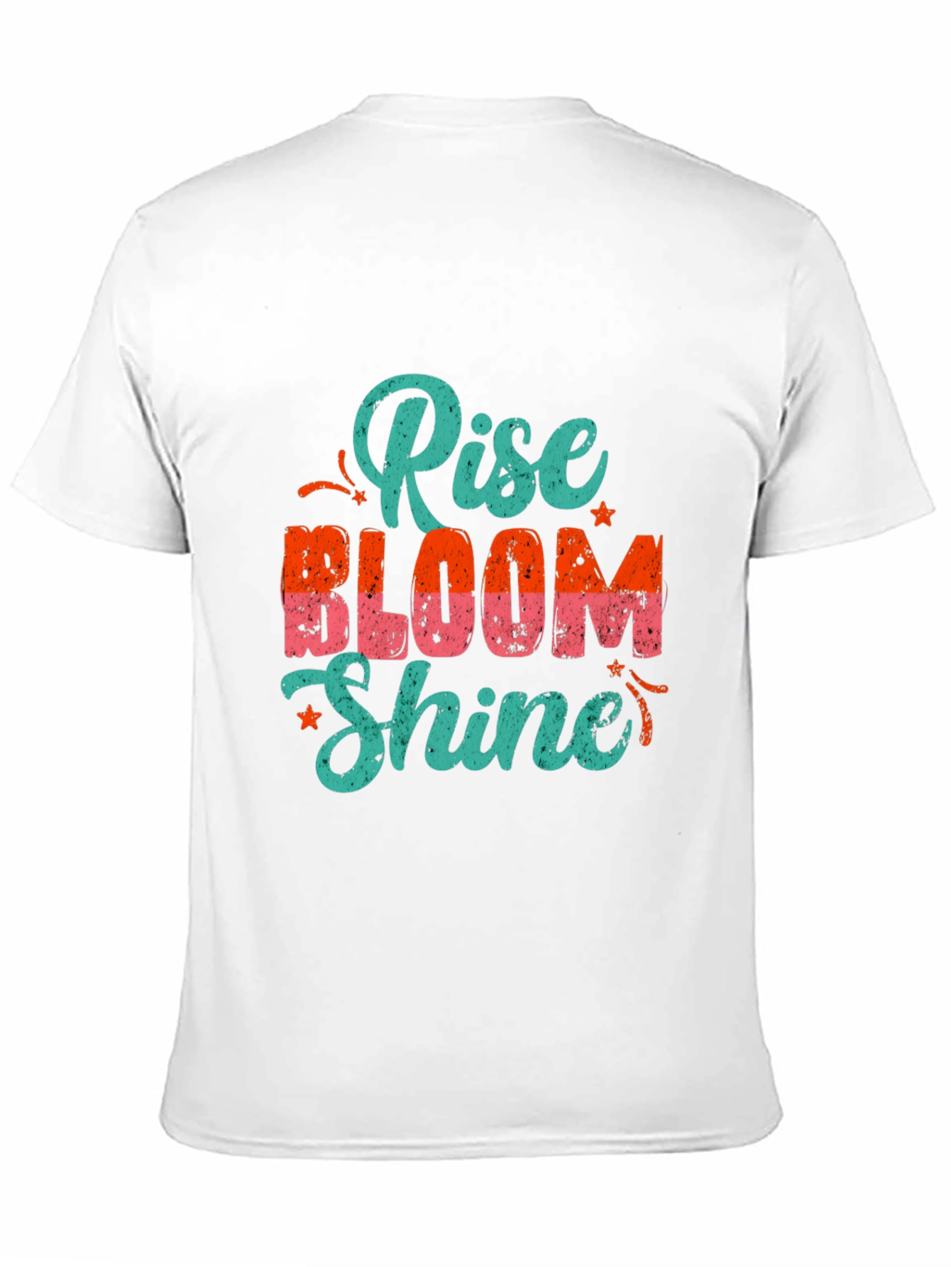 Rise Bloom Shine Graphic Tee - Black