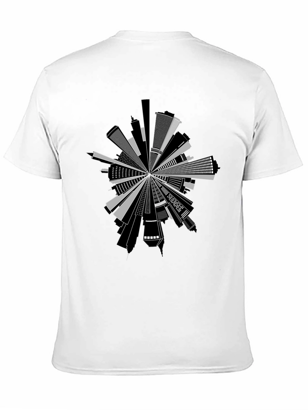 Modern Cityscape Graphic Tee