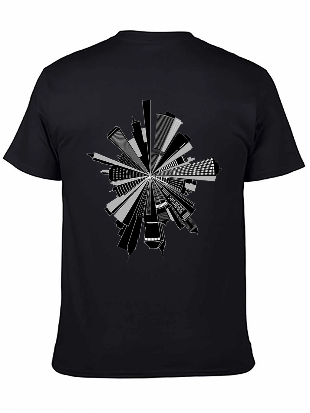 Modern Cityscape Graphic Tee