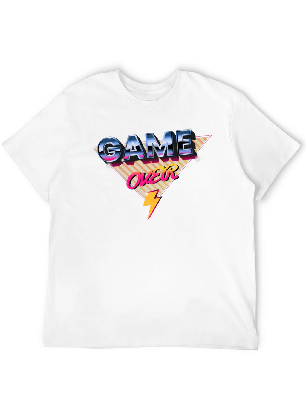 Game Over Retro Graphic T-Shirt