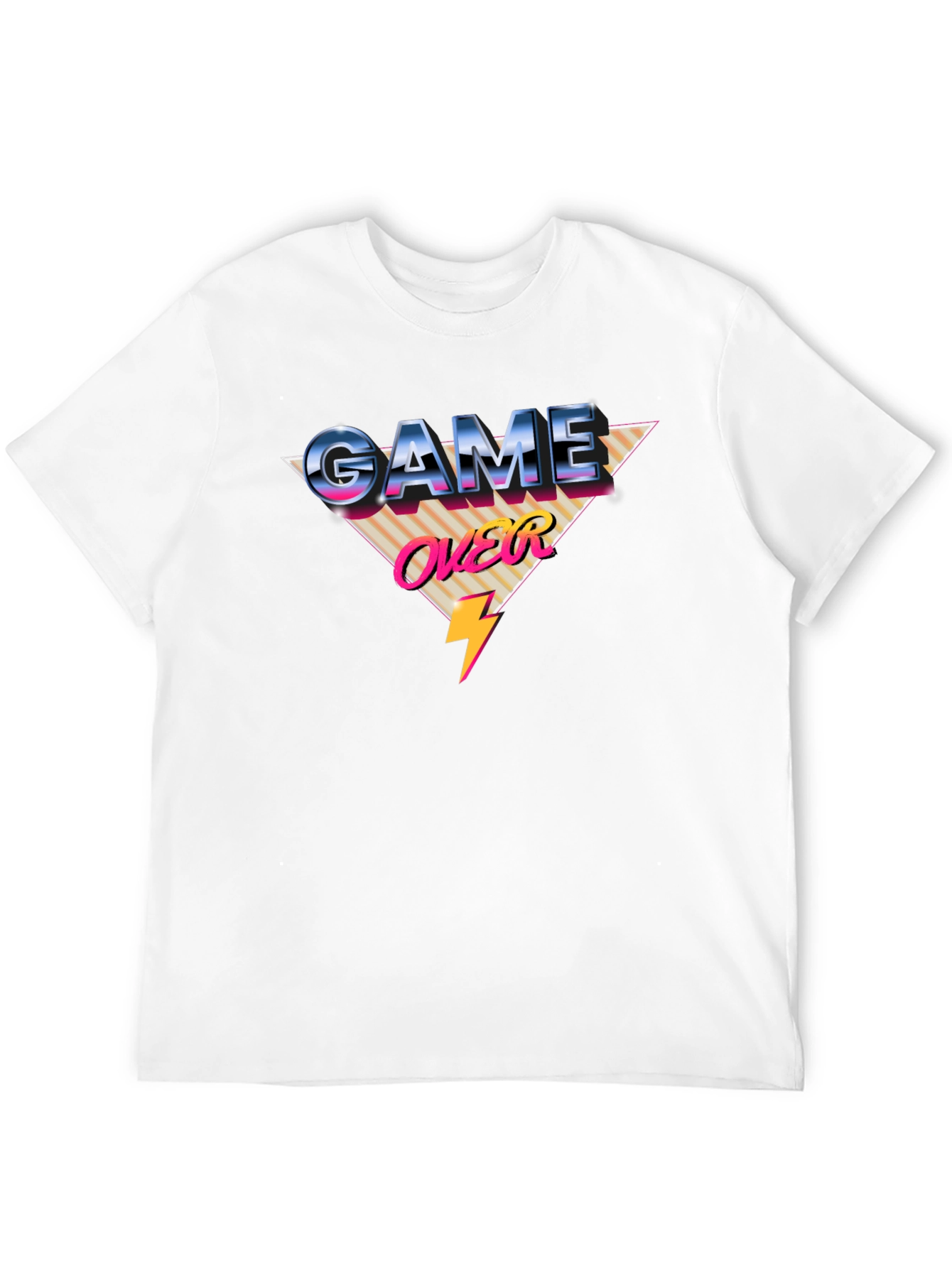 Game Over Retro Graphic T-Shirt