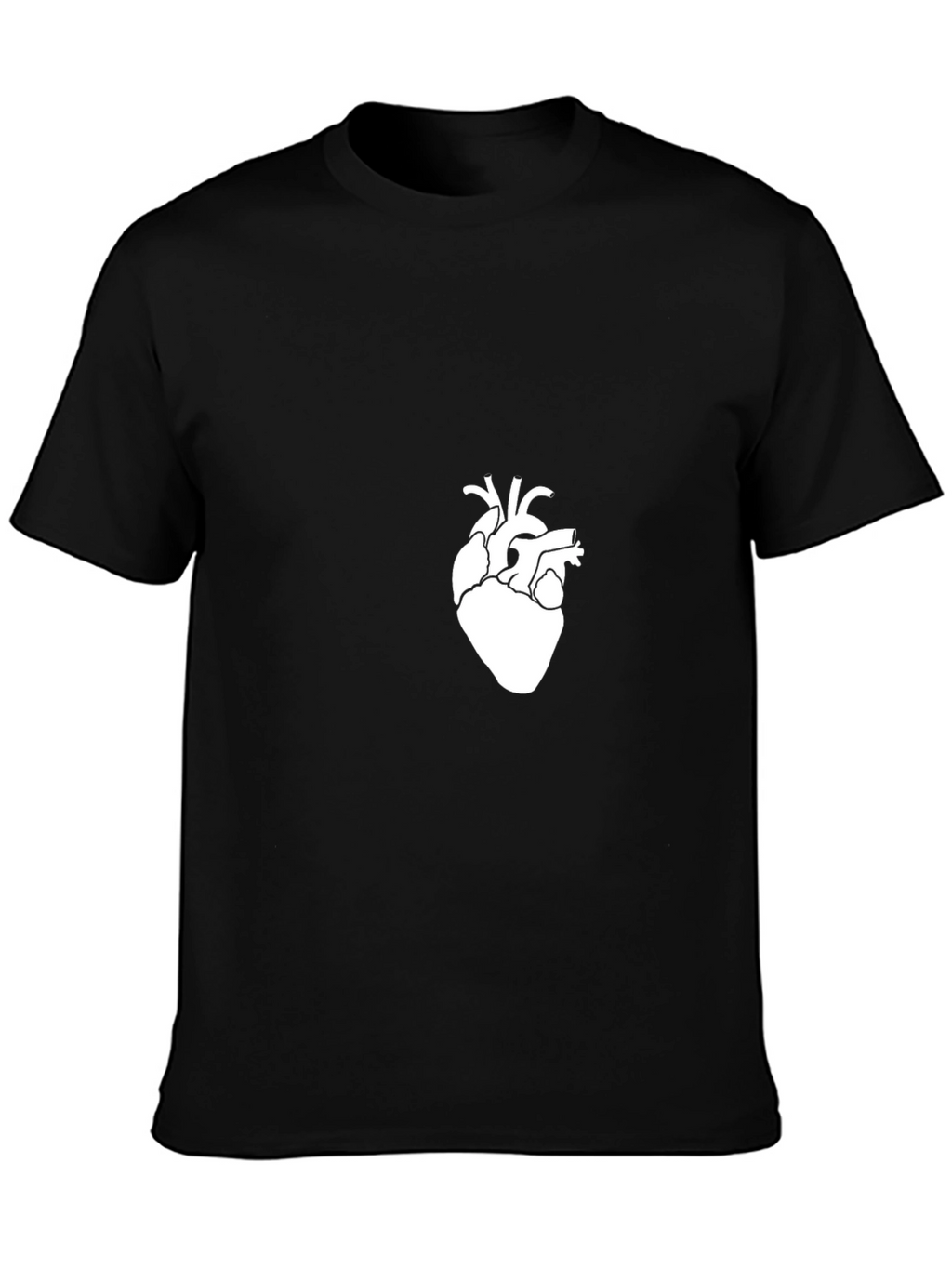 Anatomical Heart Graphic Tee - Modern Style
