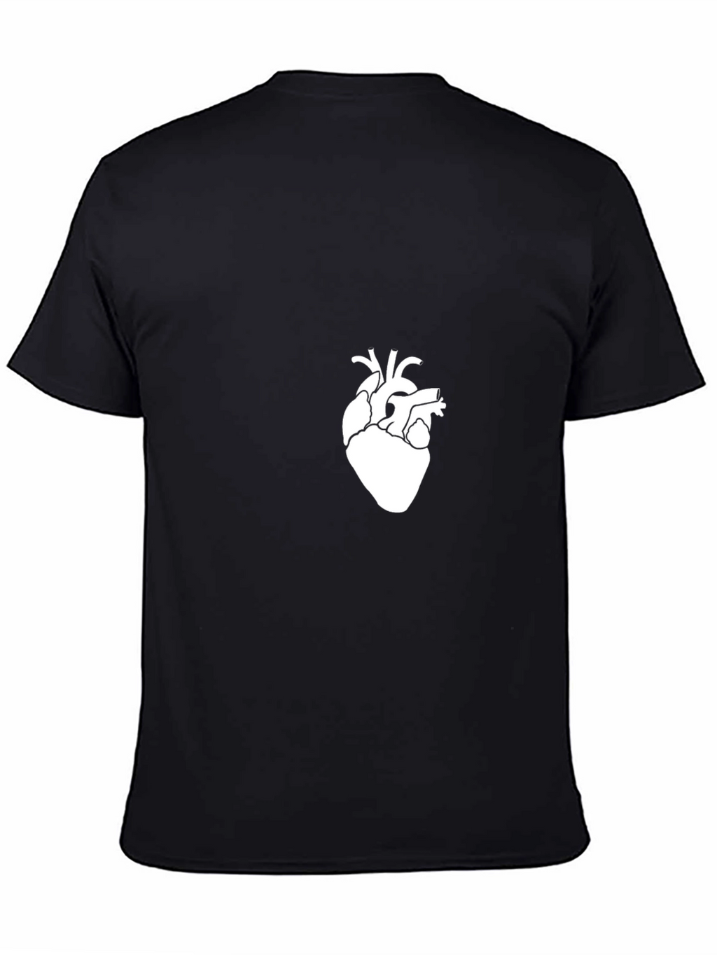 Anatomical Heart Graphic Tee - Modern Style