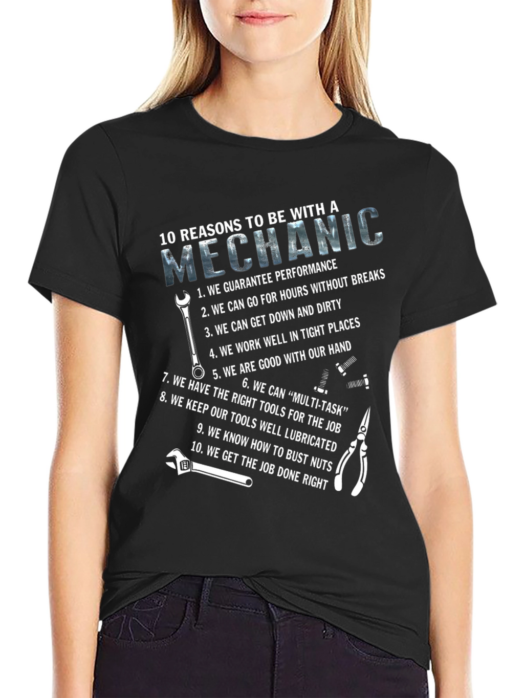 Mechanic Reasons Graphic T-Shirt