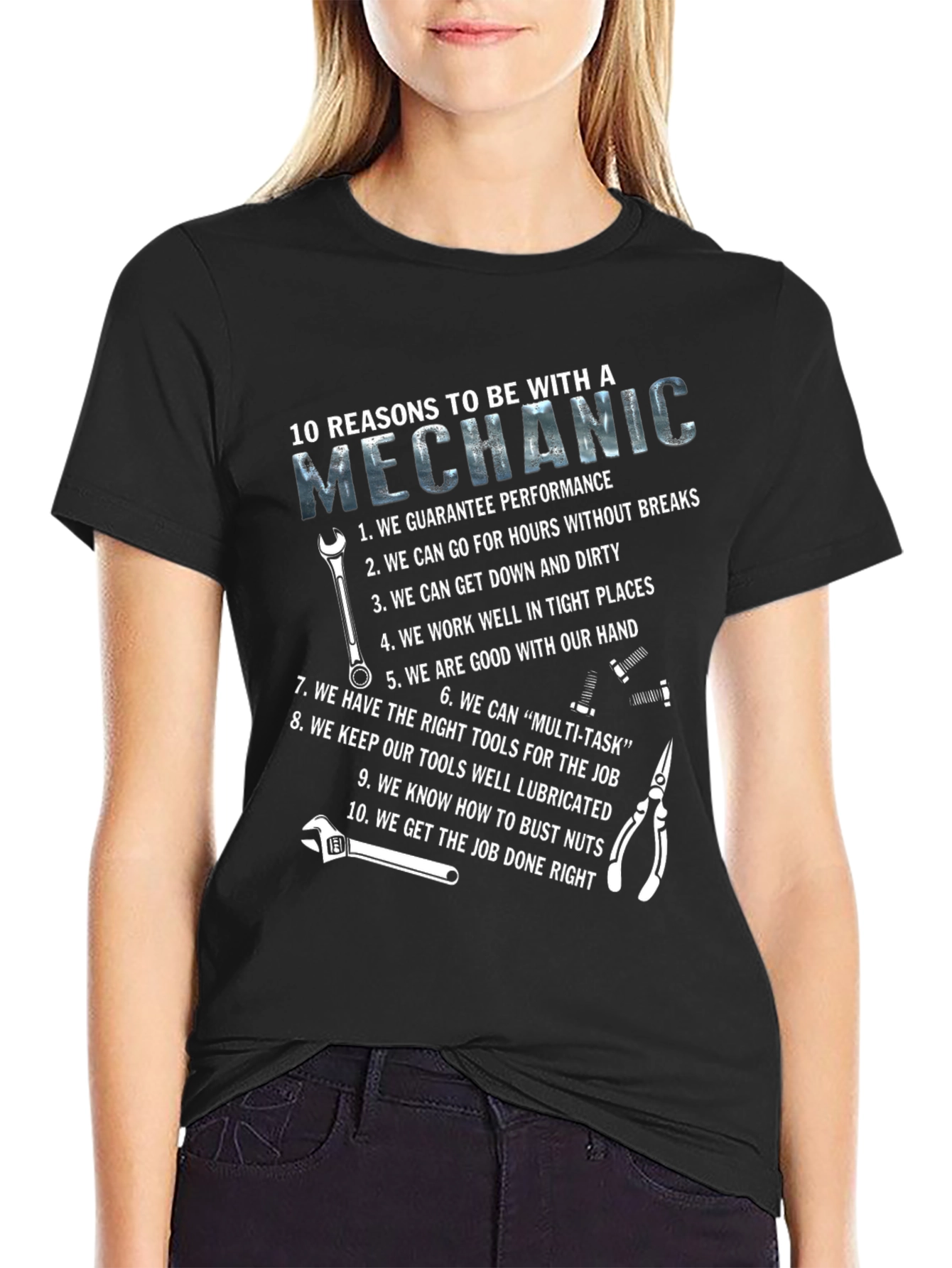 Mechanic Reasons Graphic T-Shirt