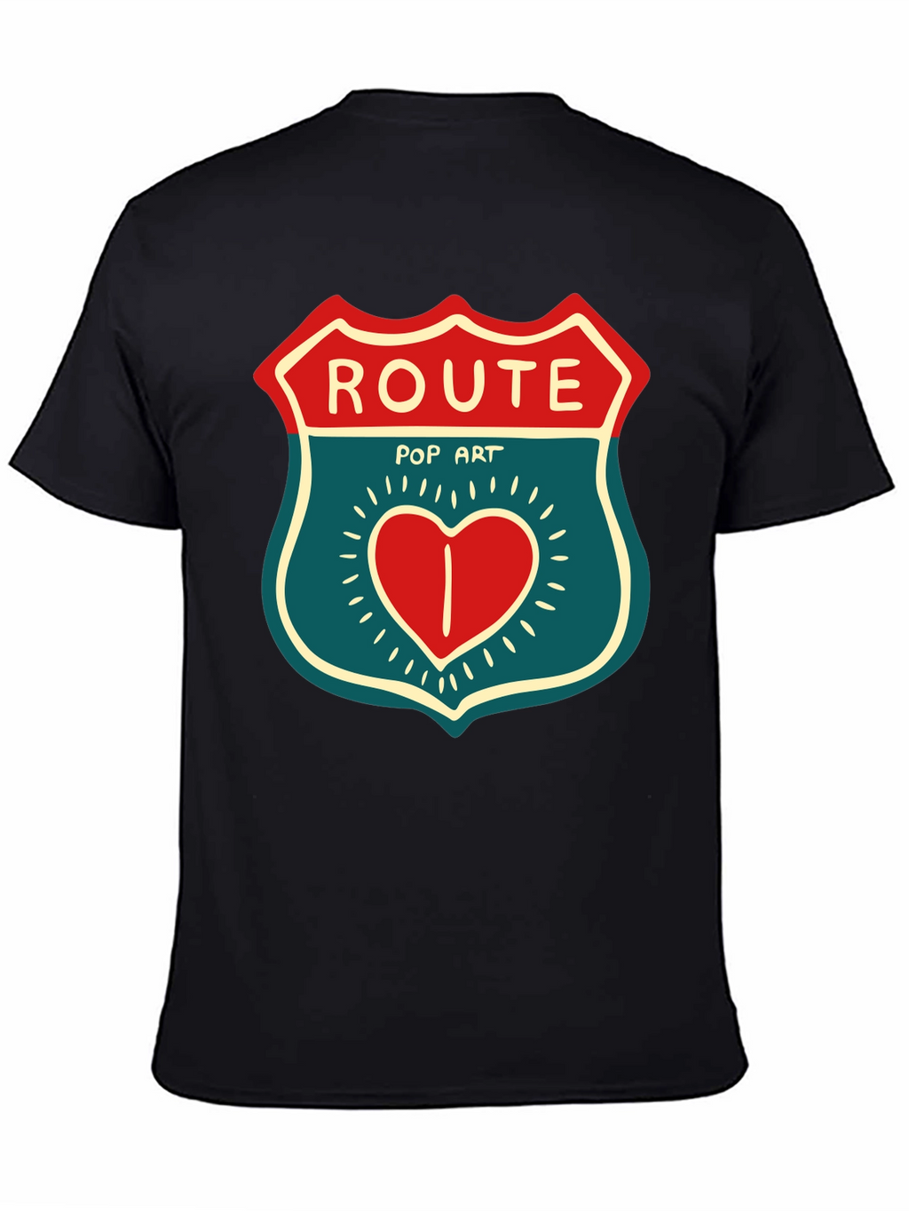 Route Pop Art Graphic Tee