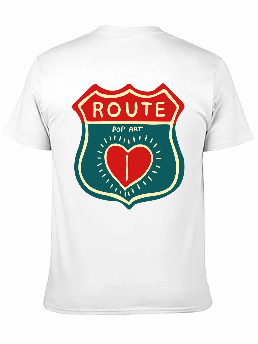 Route Pop Art Graphic Tee