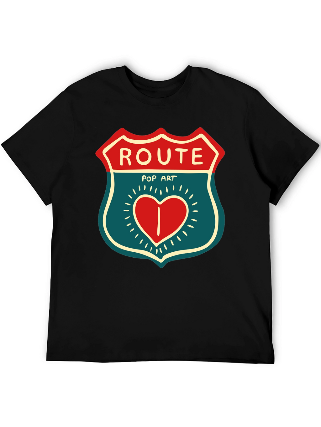 Route Pop Art Graphic Tee