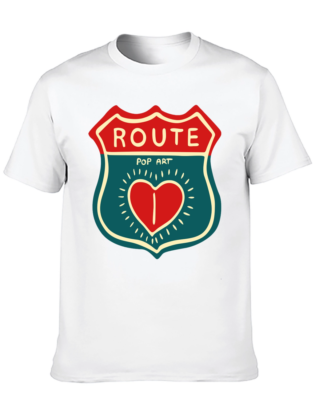 Route Pop Art Graphic Tee
