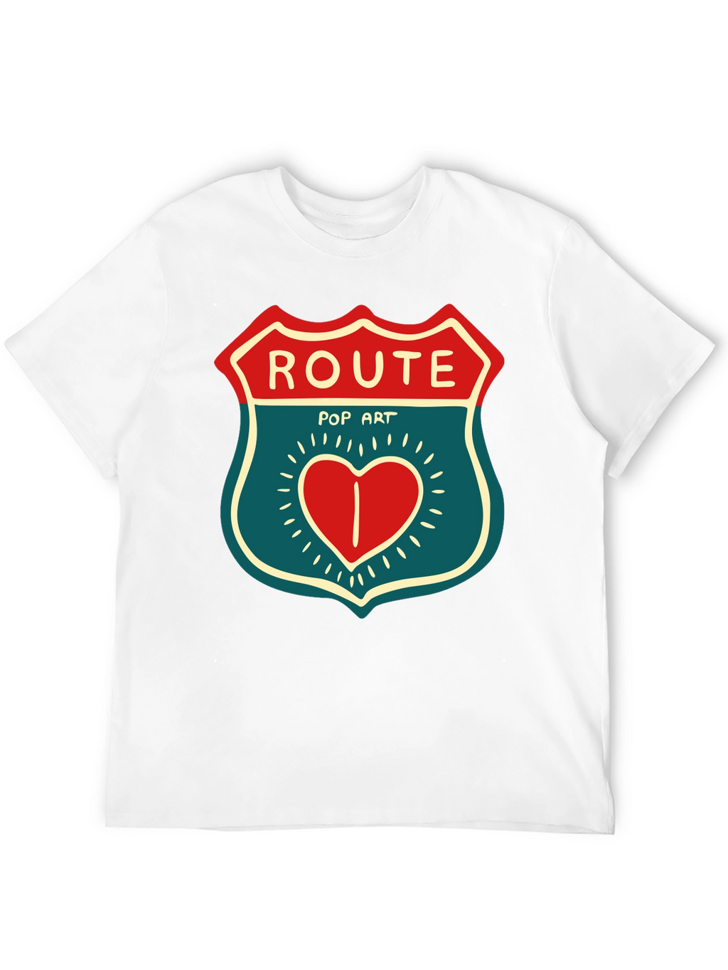 Route Pop Art Graphic Tee