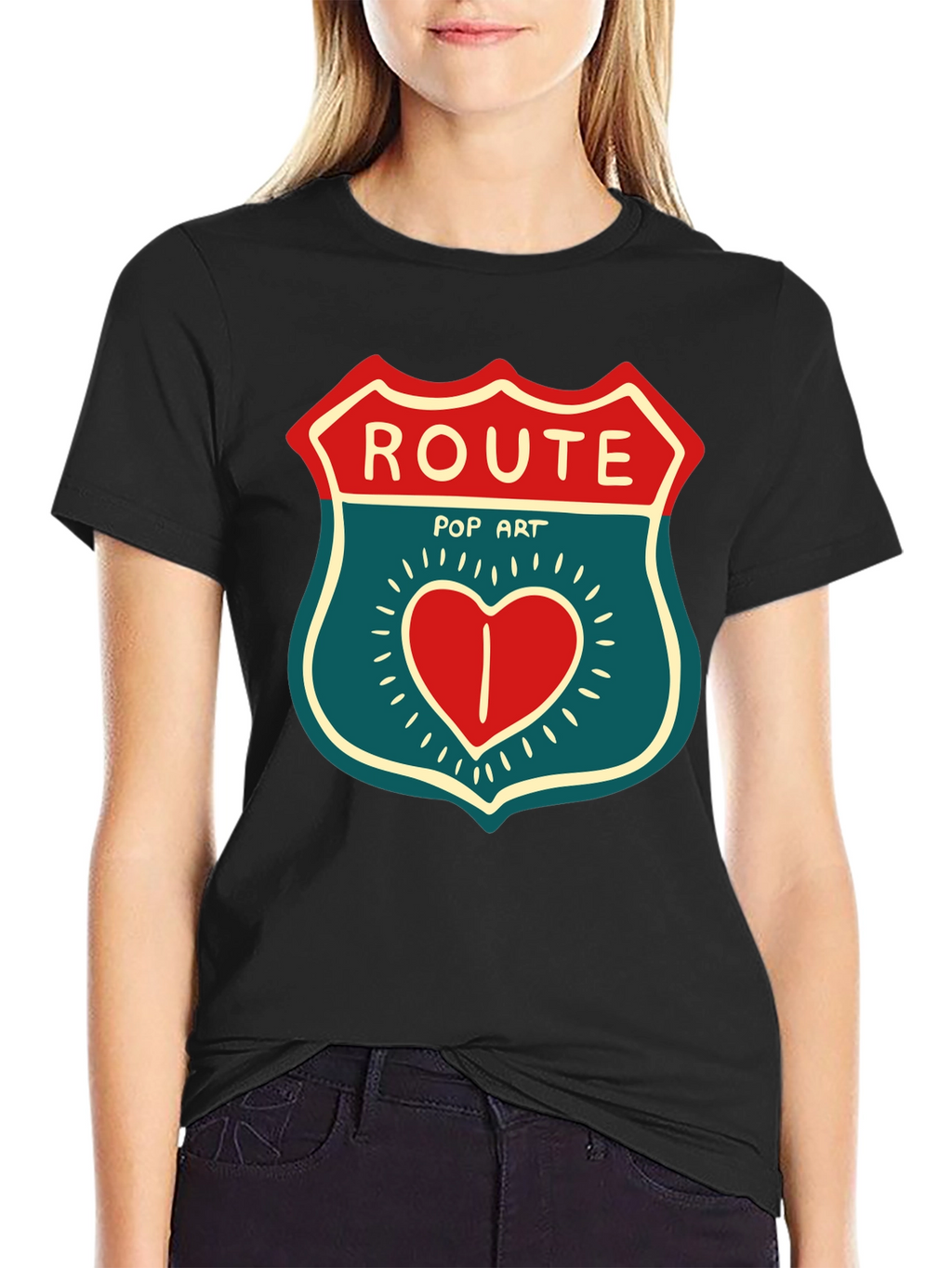 Route Pop Art Graphic Tee
