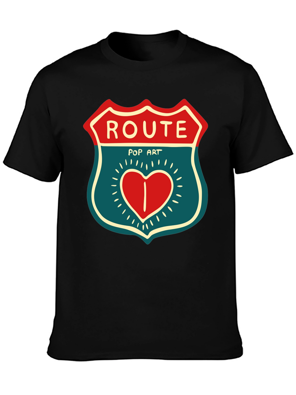 Route Pop Art Graphic Tee