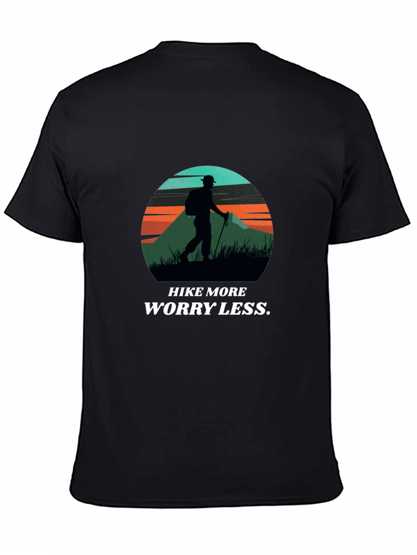 Hike More Worry Less Graphic T-Shirt