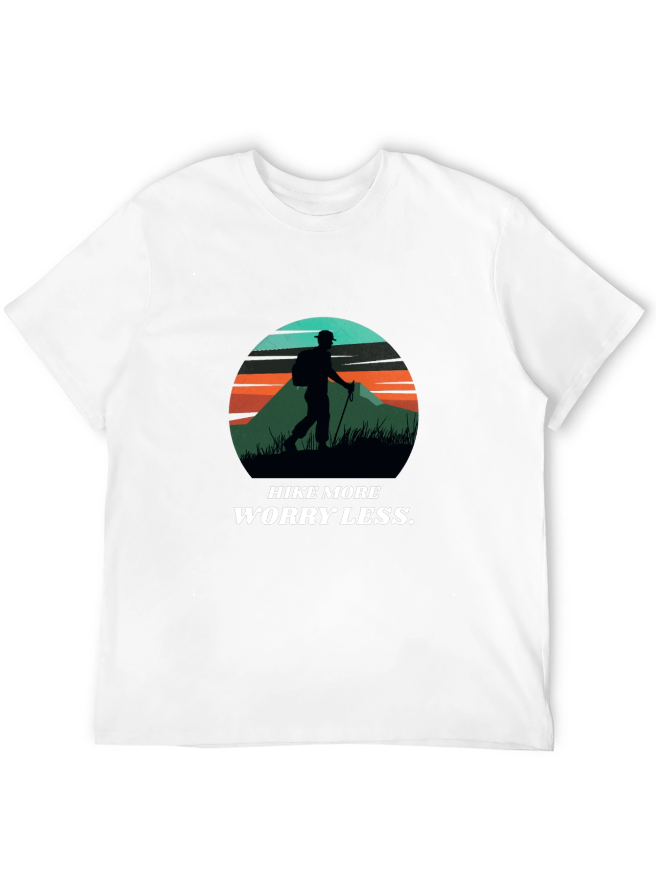 Hike More Worry Less Graphic T-Shirt