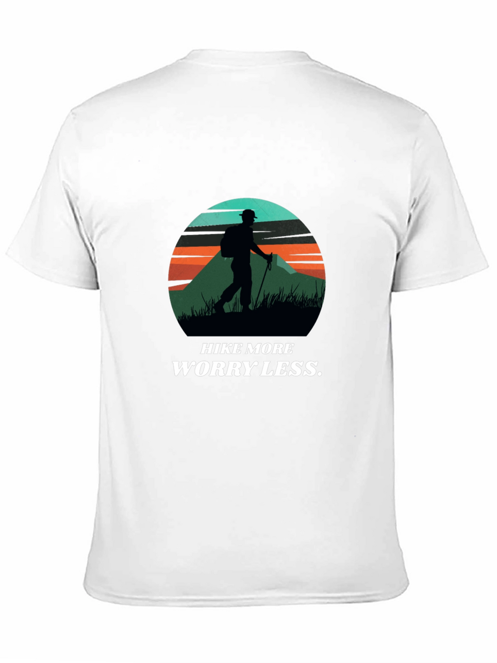 Hike More Worry Less Graphic T-Shirt