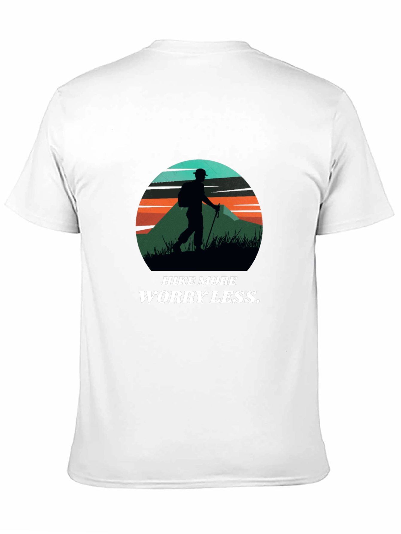 Hike More Worry Less Graphic T-Shirt