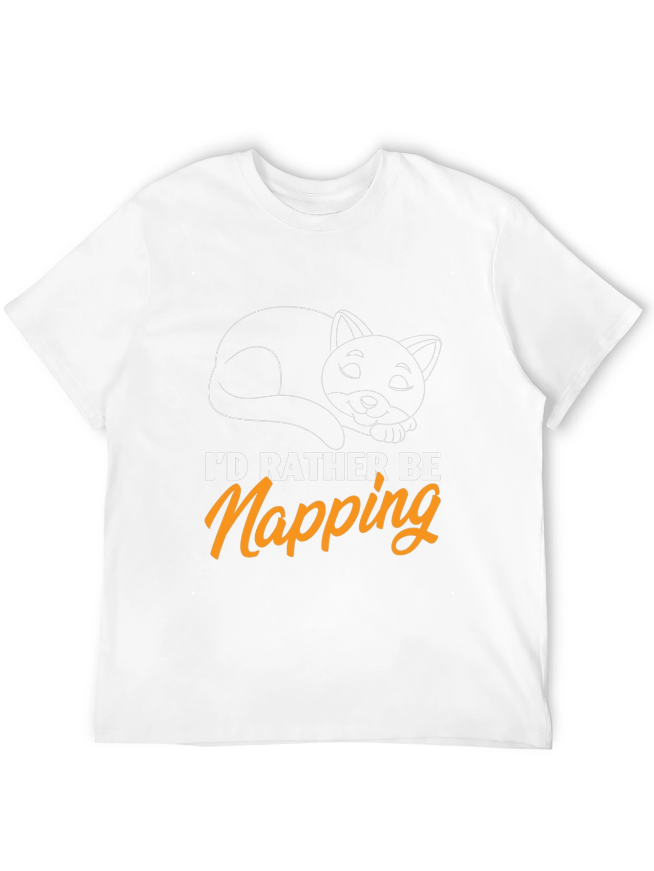 Id Rather Be Napping Cat T-Shirt