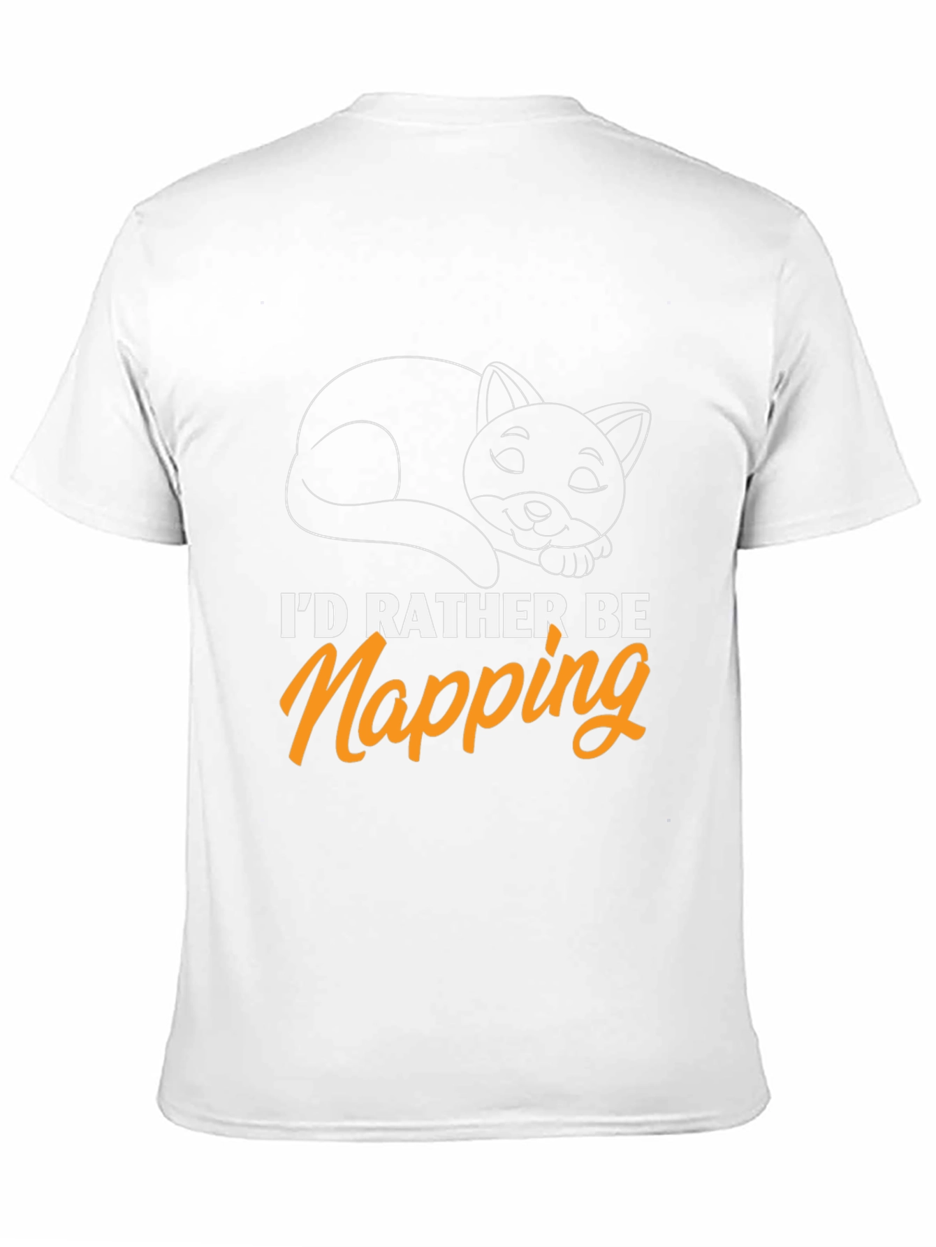 Id Rather Be Napping Cat T-Shirt