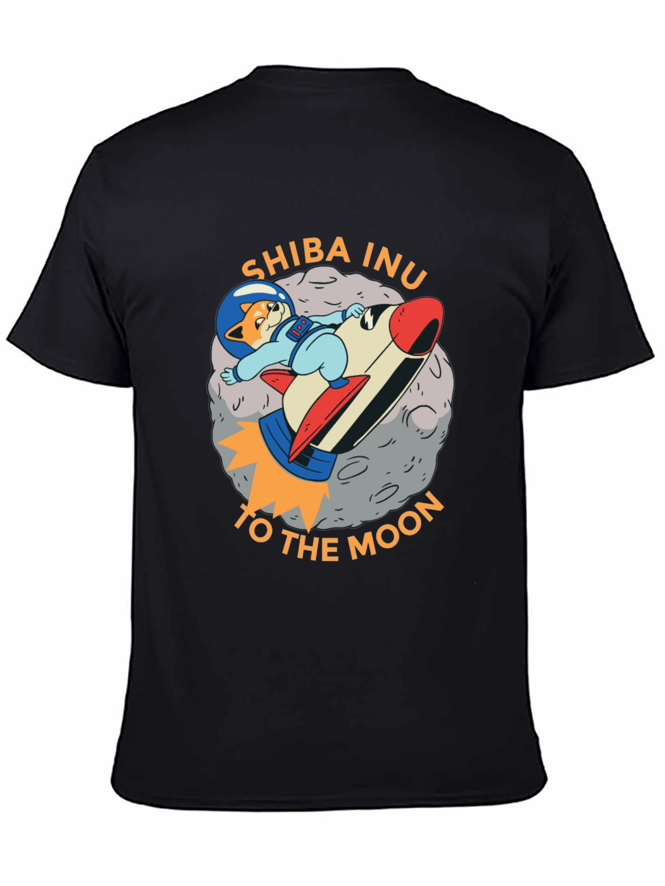 Shiba Inu To The Moon T-Shirt - Crypto Doge Tee