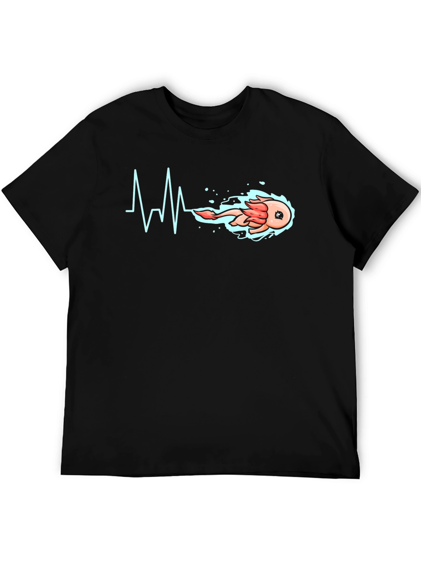 Axolotl Heartbeat T-Shirt - Unique Design