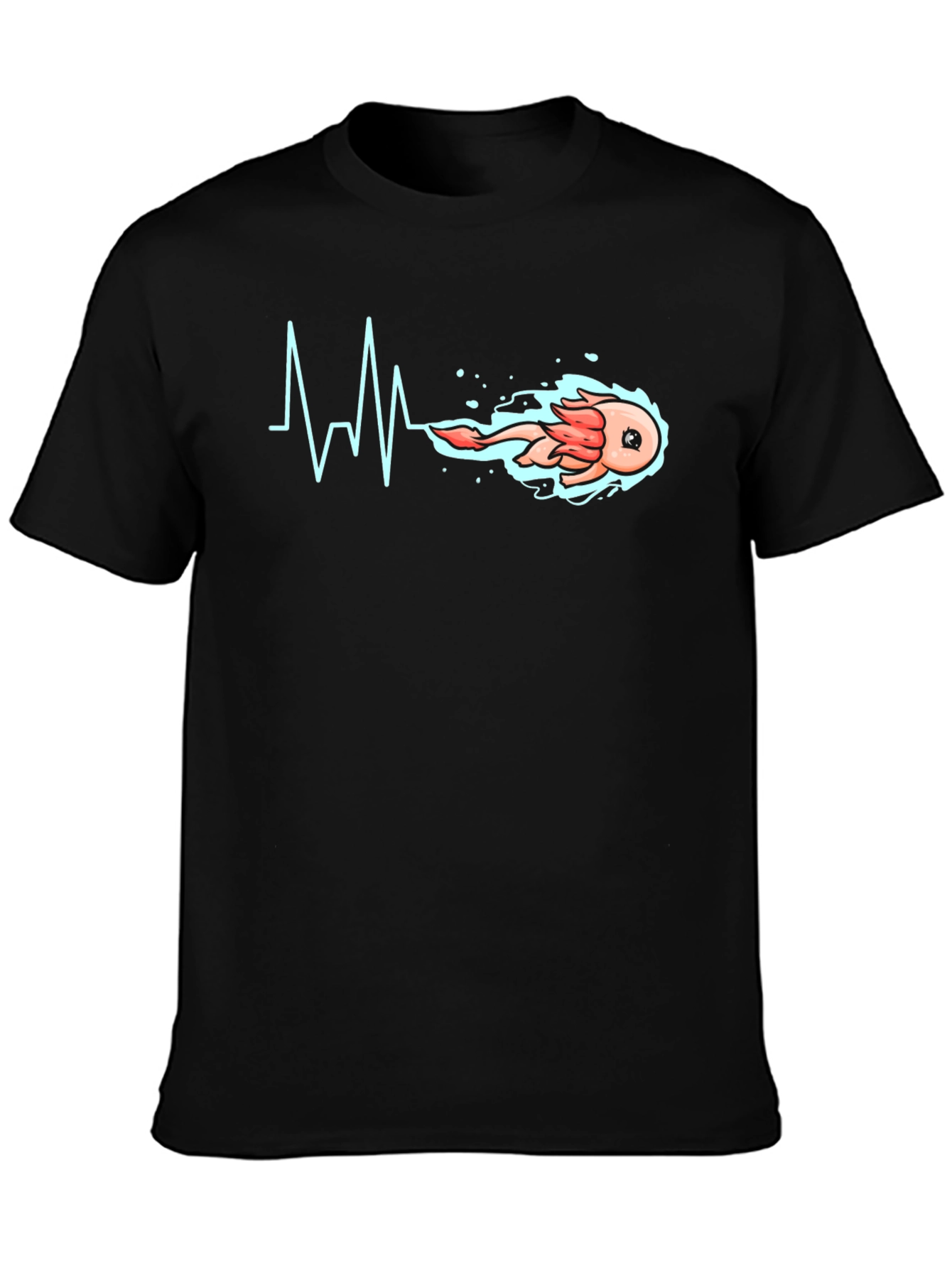 Axolotl Heartbeat T-Shirt - Unique Design