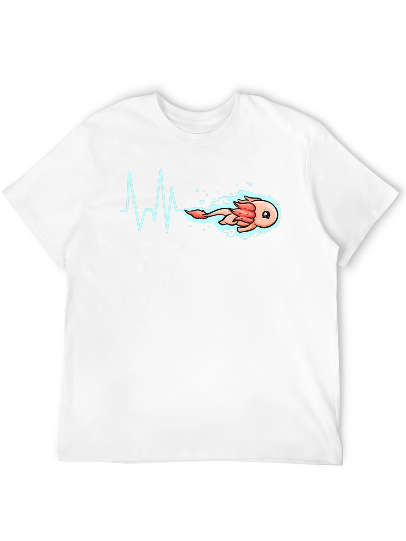 Axolotl Heartbeat T-Shirt - Unique Design