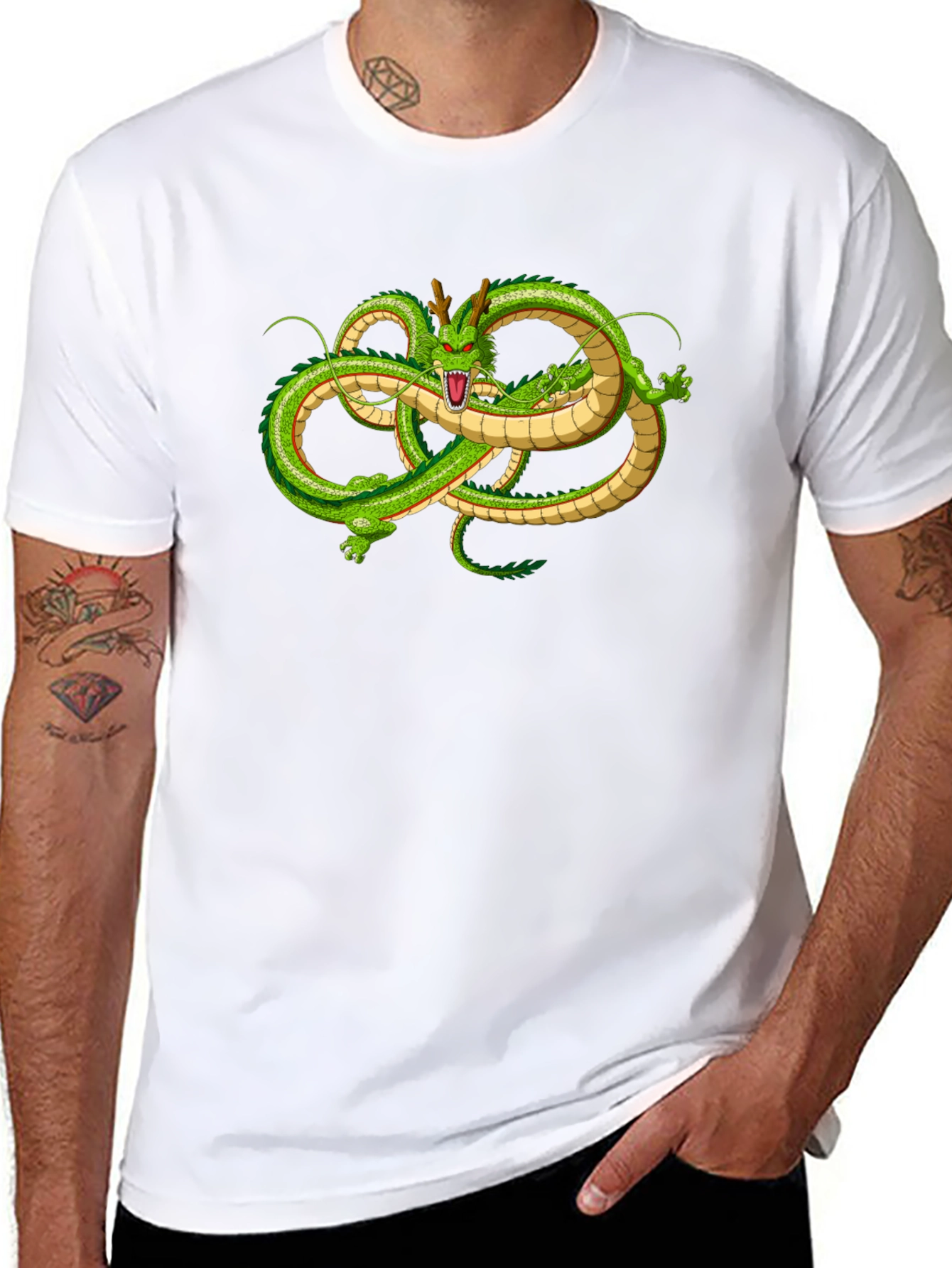Shenron Dragon Ball Z Black Graphic Tee