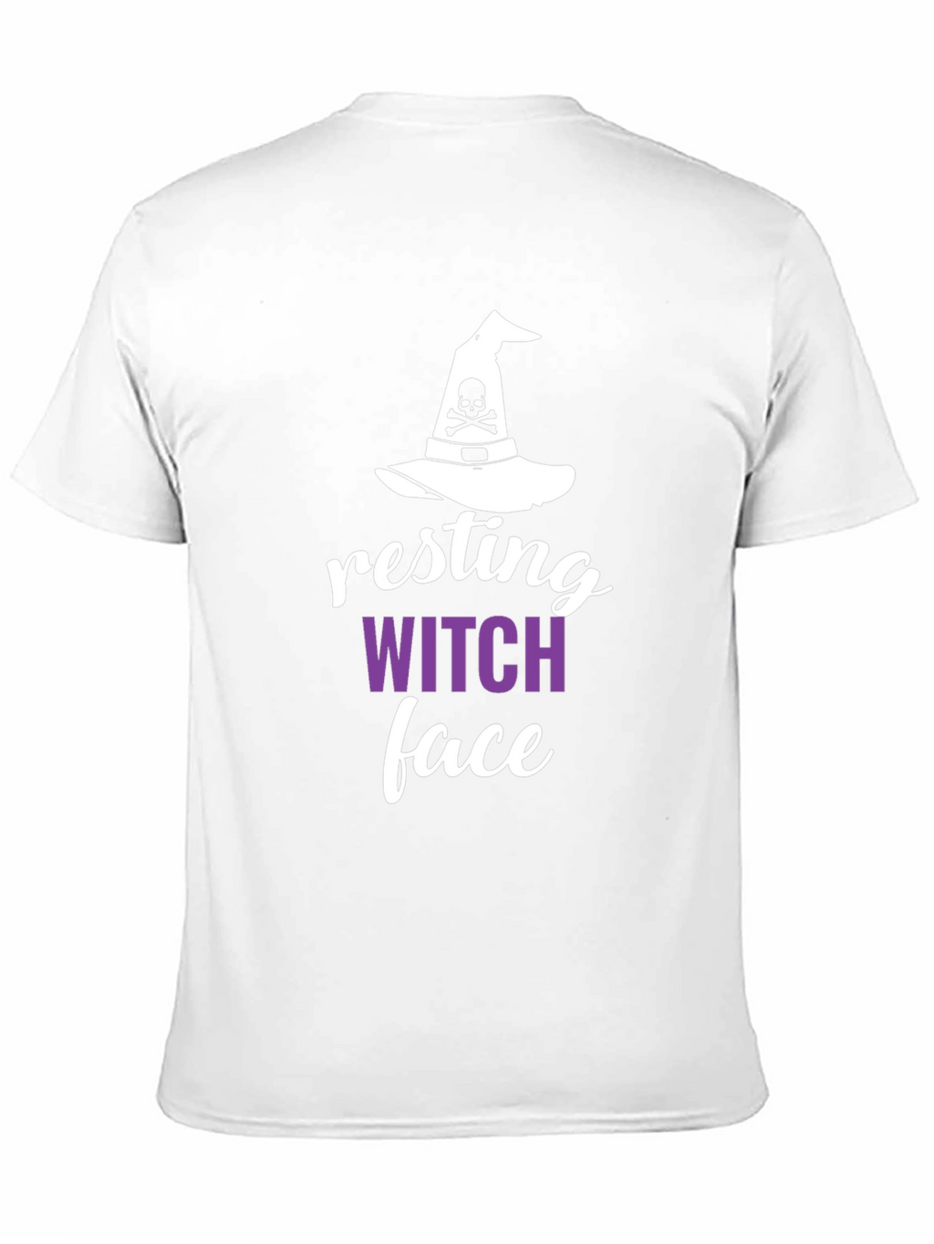 Resting Witch Face Halloween T-Shirt