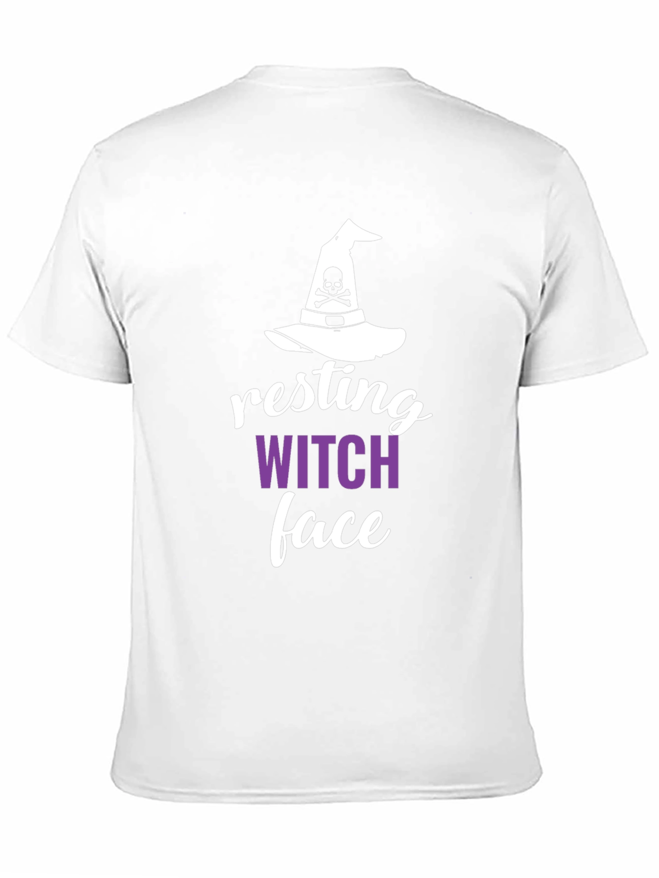 Resting Witch Face Halloween T-Shirt