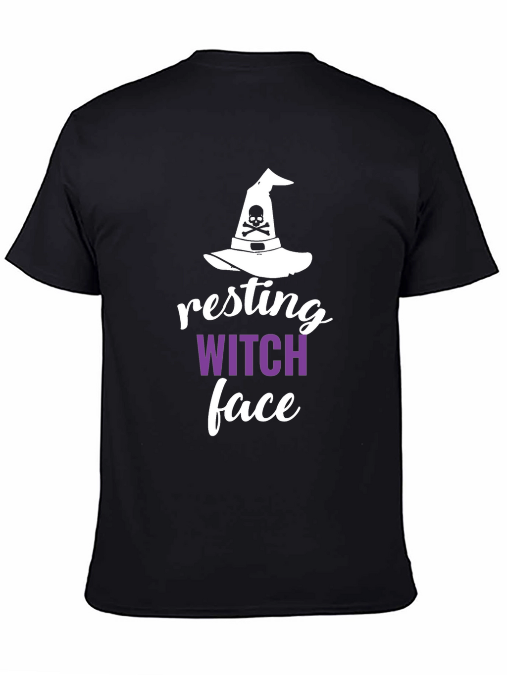 Resting Witch Face Halloween T-Shirt