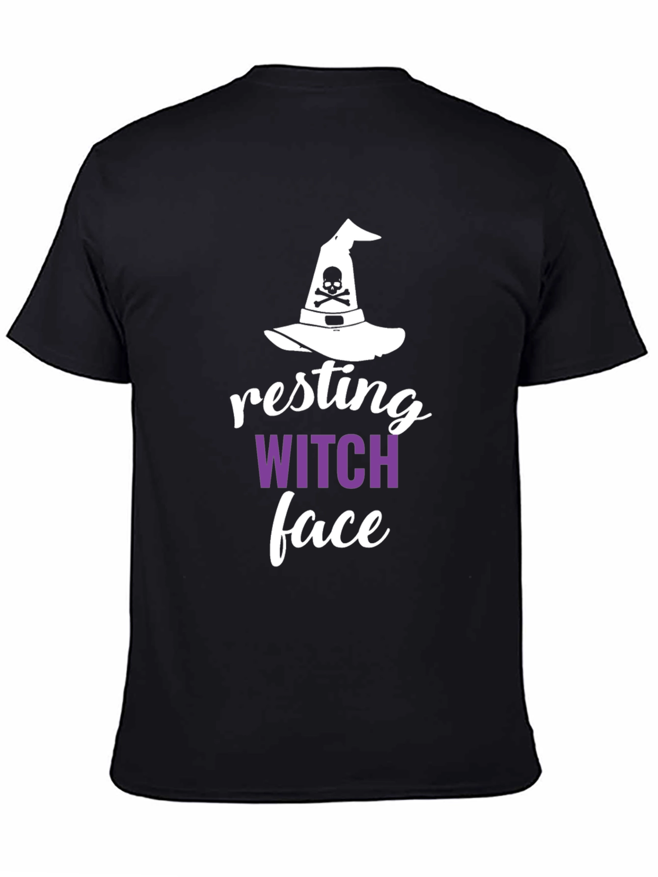 Resting Witch Face Halloween T-Shirt