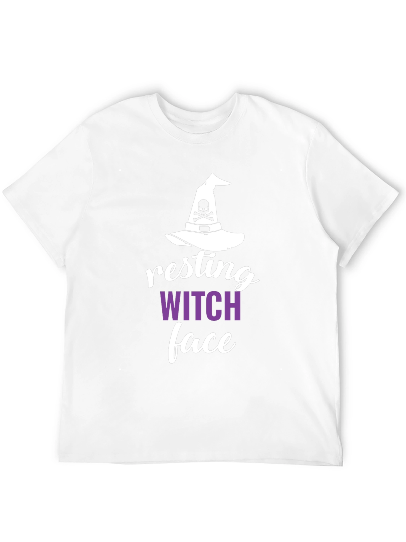 Resting Witch Face Halloween T-Shirt