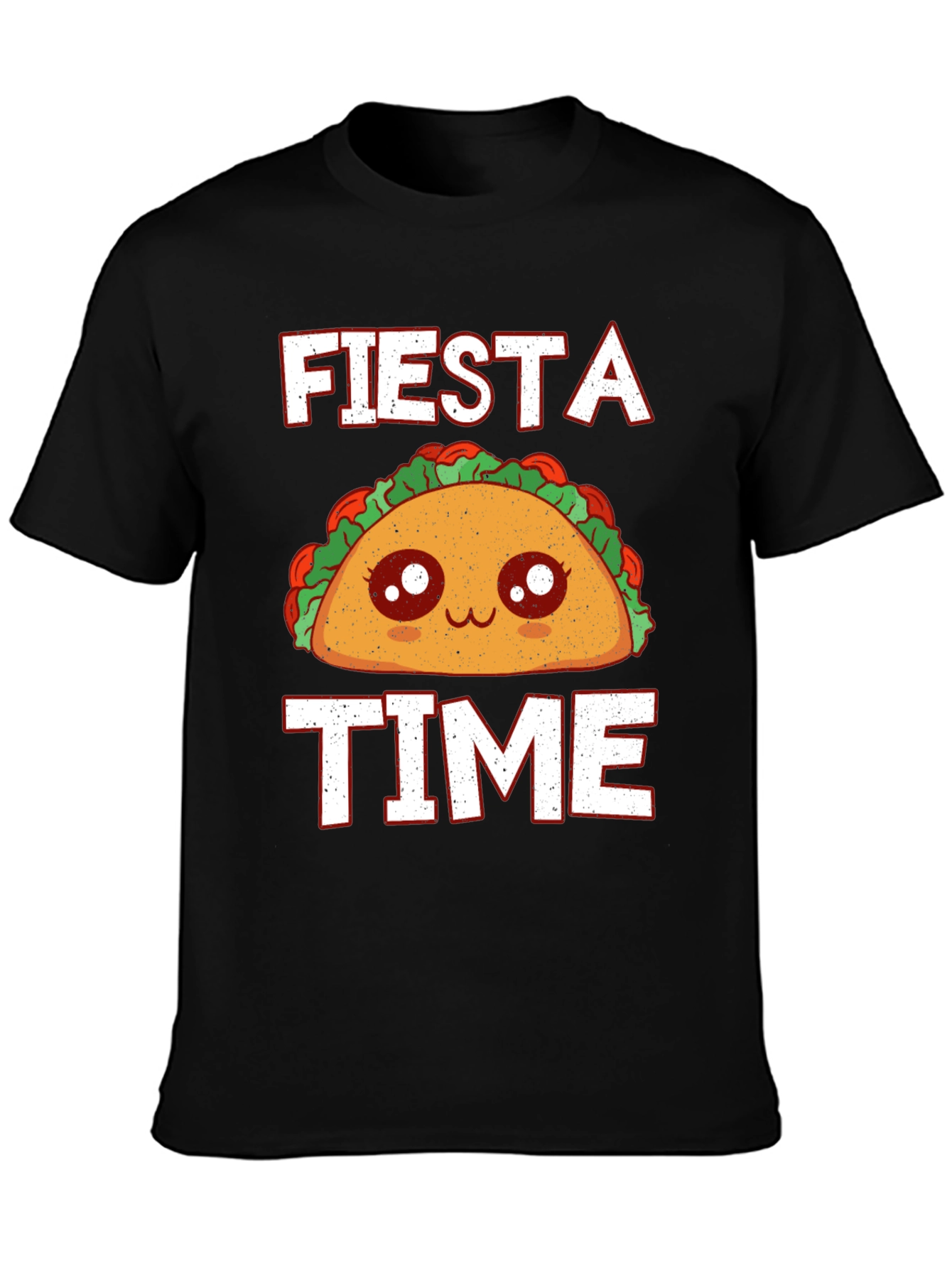 Fiesta Time Taco Graphic T-Shirt