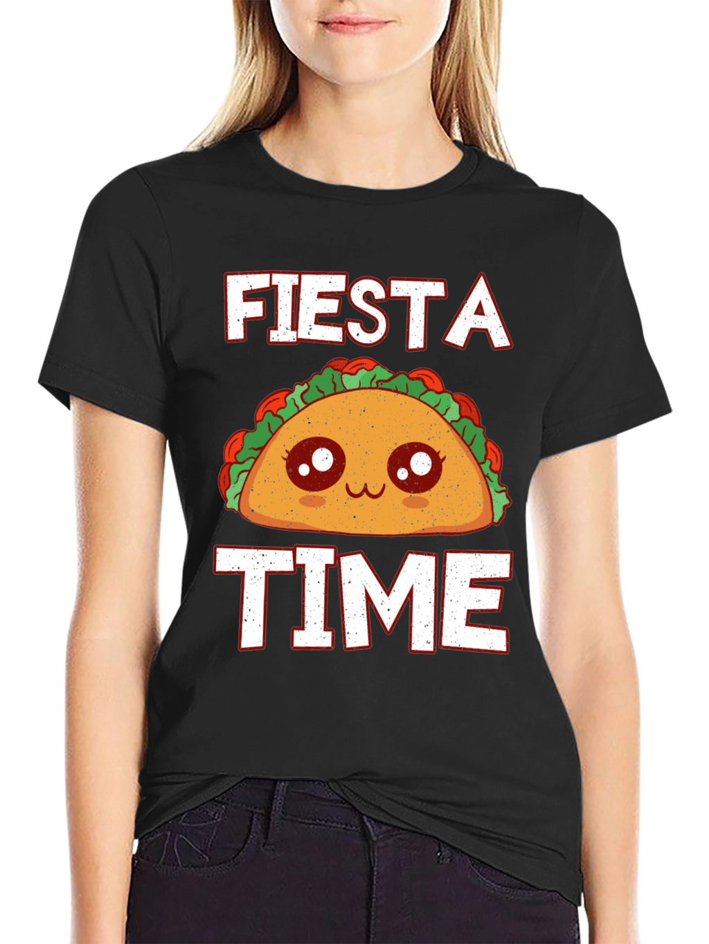Fiesta Time Taco Graphic T-Shirt