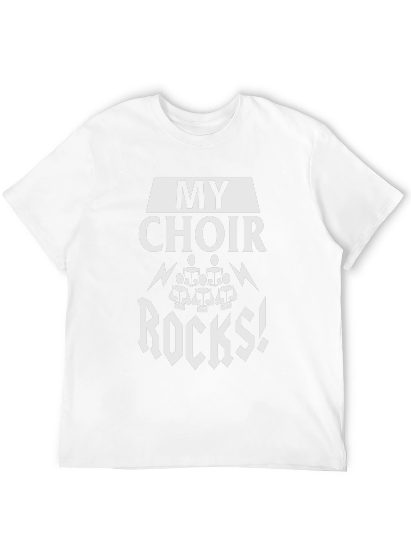 My Choir Rocks! Black Graphic Tee