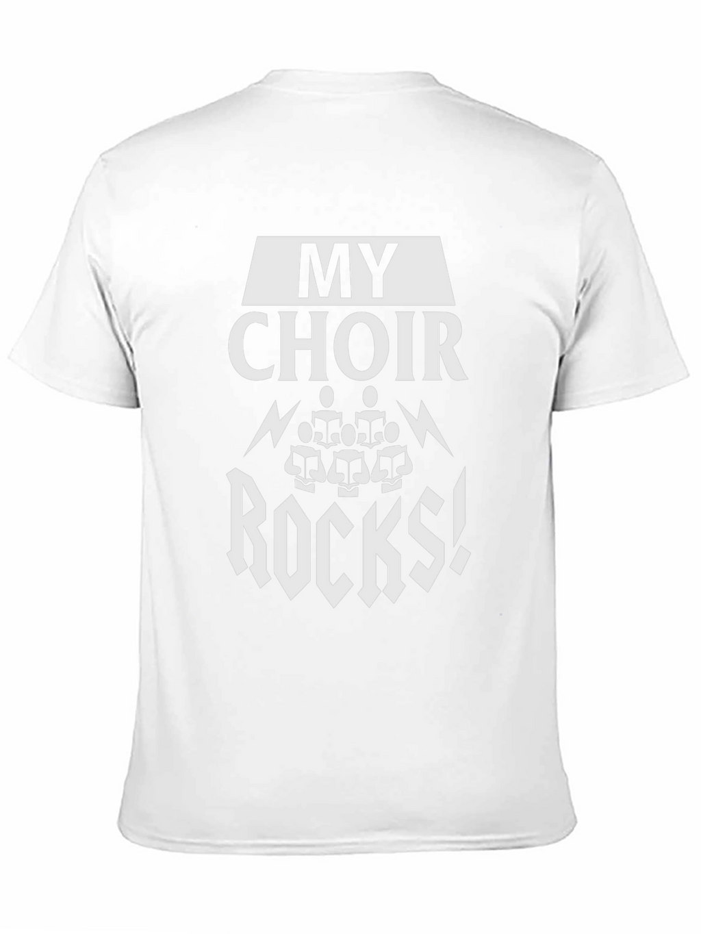 My Choir Rocks! Black Graphic Tee