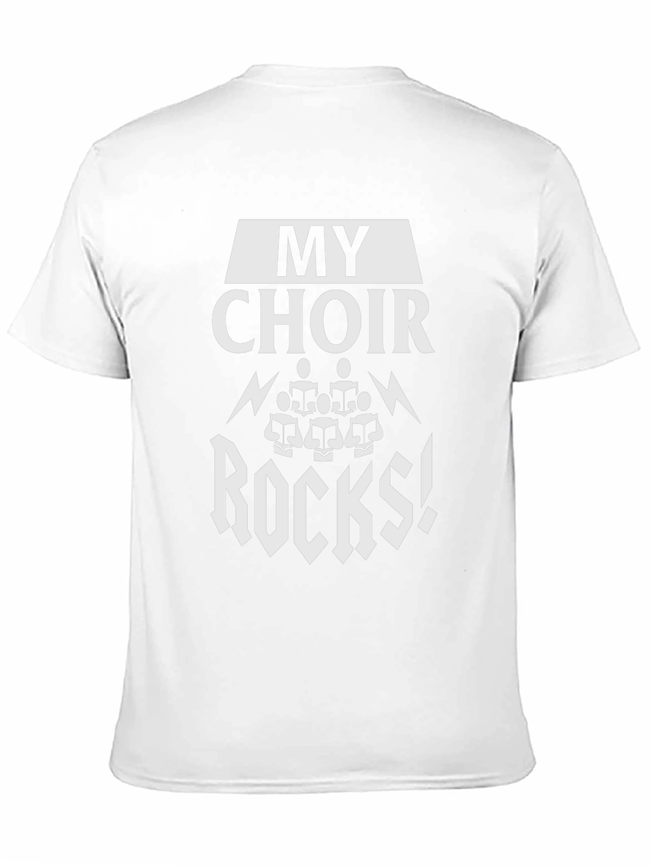 My Choir Rocks! Black Graphic Tee