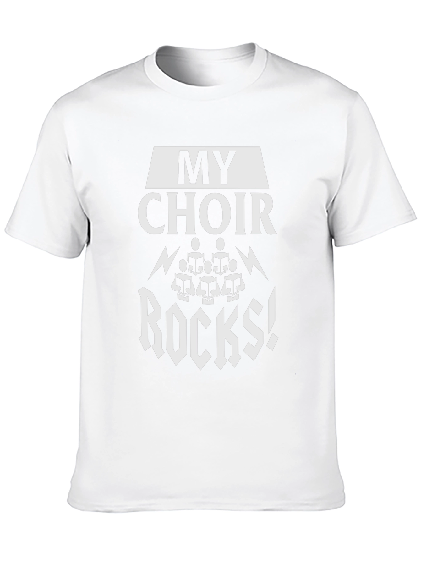 My Choir Rocks! Black Graphic Tee