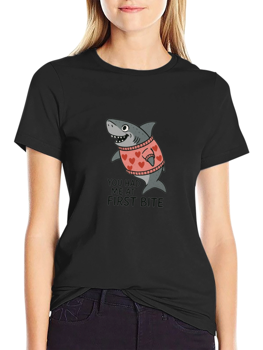 Shark Valentines Day T-Shirt