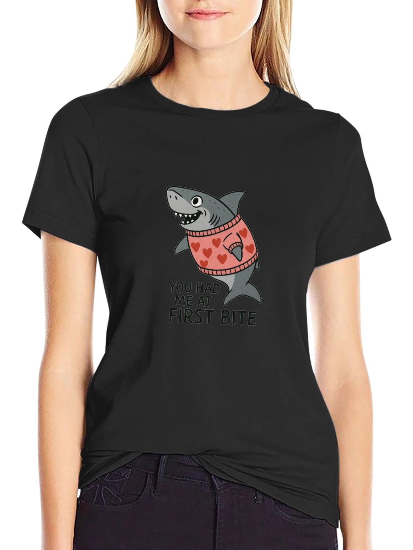 Shark Valentines Day T-Shirt