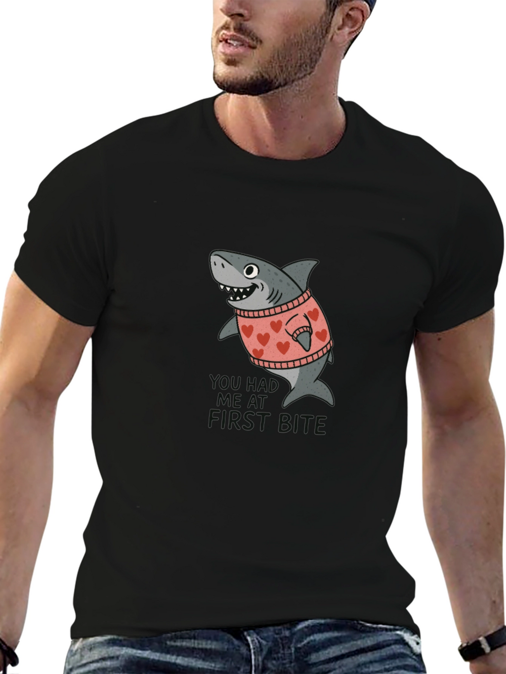 Shark Valentines Day T-Shirt