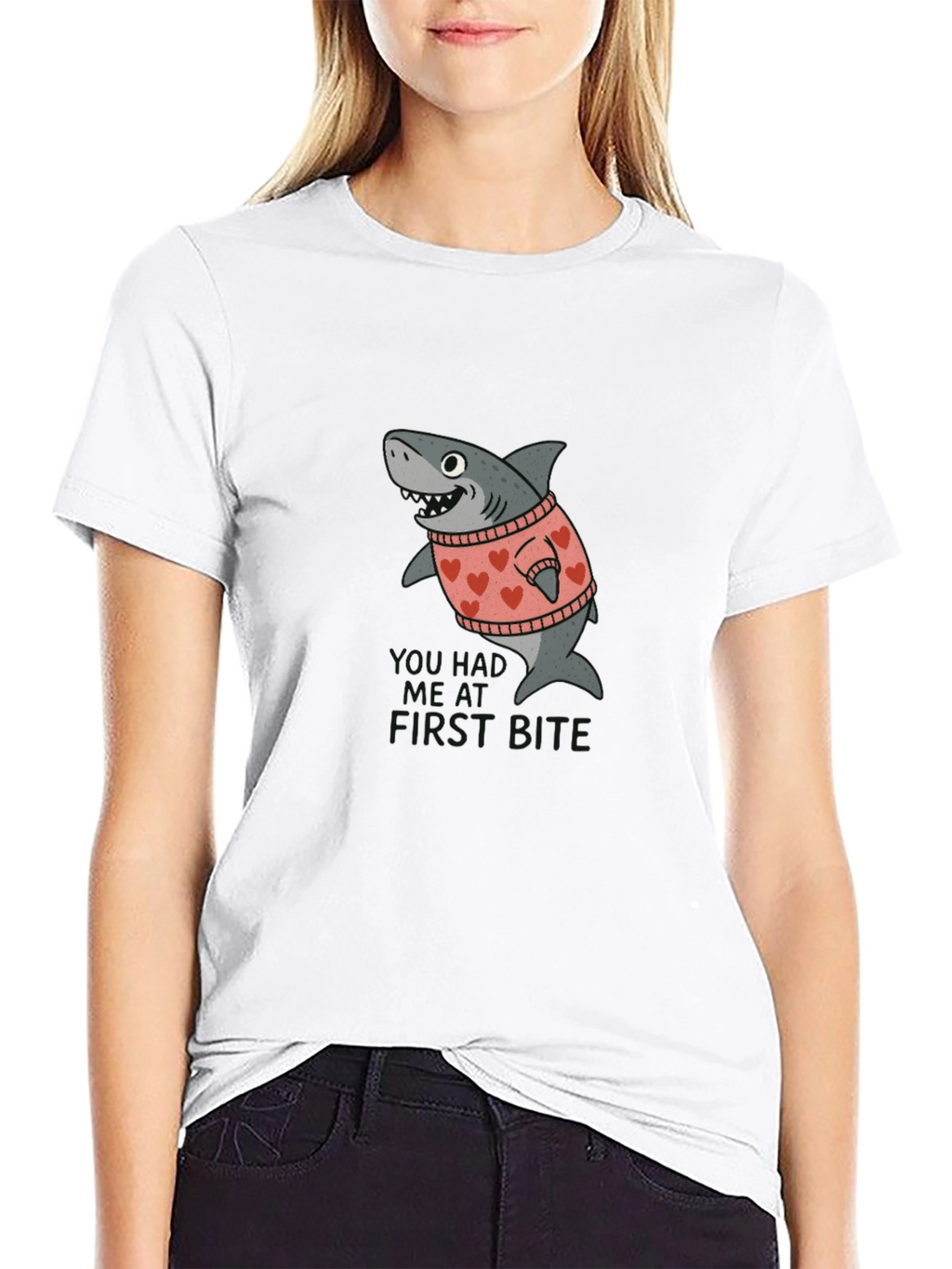 Shark Valentines Day T-Shirt