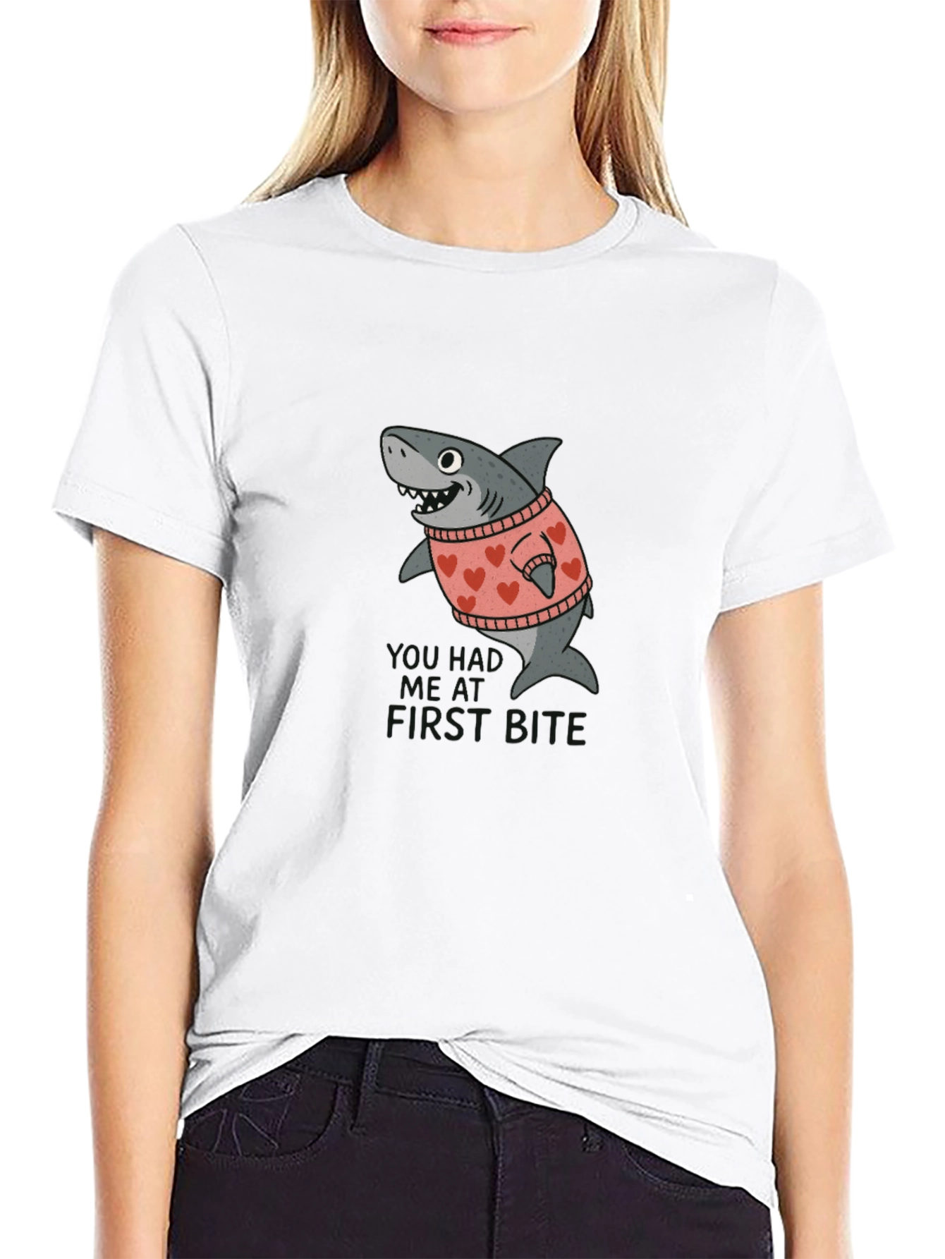 Shark Valentines Day T-Shirt