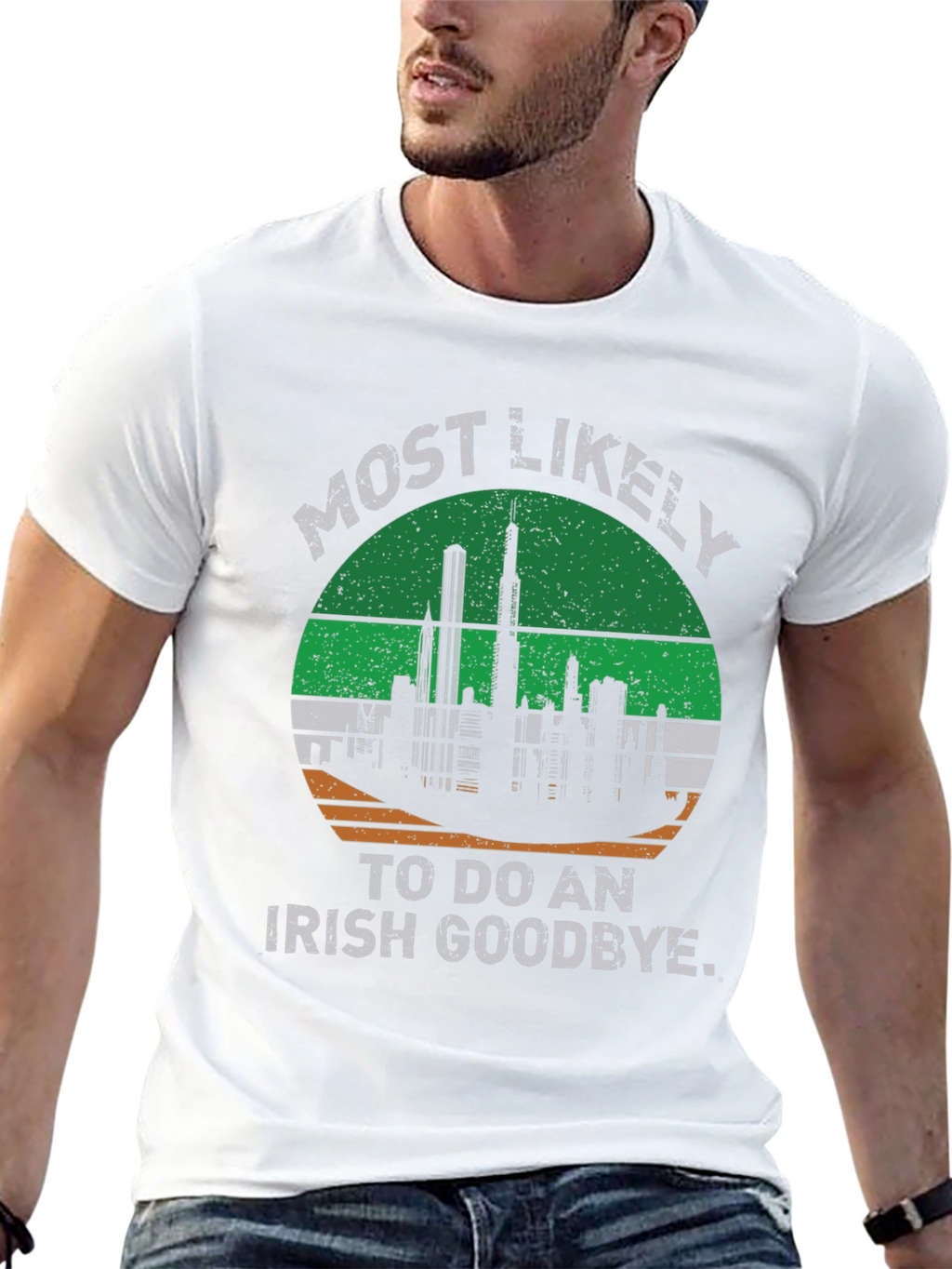Most Likely to Do an Irish Goodbye T-Shirt